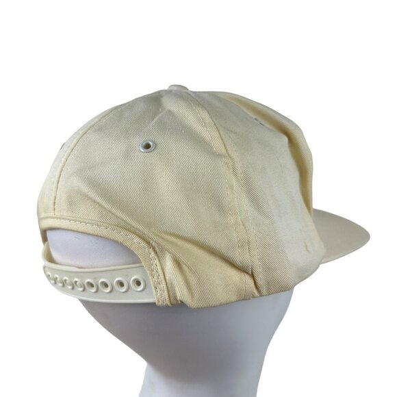 Vintage Snapback Baseball Hat Cap Penske Racing White Embroidered 90s - Picture 4 of 12